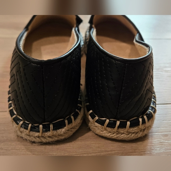 Liz Claiborne LC Marta Black Quilted Slip-On Loafers NWOB - Picture 3 of 7